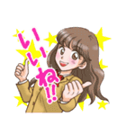 女の子の日常♡スタンプ 2（個別スタンプ：4）