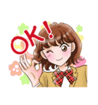 女の子の日常♡スタンプ 2（個別スタンプ：35）