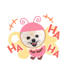 ポメポメアイス（個別スタンプ：9）
