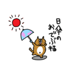 でぶ猫 でぶーにゃん（夏）（個別スタンプ：18）