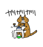 でぶ猫 でぶーにゃん（夏）（個別スタンプ：35）