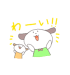 わんこちゃんのほっこりスタンプ（個別スタンプ：18）