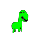 恐竜の絵の練習で書いたやつ（個別スタンプ：1）