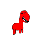 恐竜の絵の練習で書いたやつ（個別スタンプ：2）
