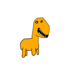 恐竜の絵の練習で書いたやつ（個別スタンプ：4）
