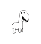 恐竜の絵の練習で書いたやつ（個別スタンプ：6）