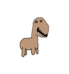恐竜の絵の練習で書いたやつ（個別スタンプ：8）