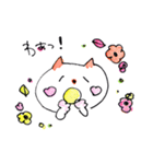 しほのねことお花（個別スタンプ：4）