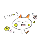 しほのねことお花（個別スタンプ：10）