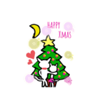 にゃんこ＆わんこ③Xmas＆正月（個別スタンプ：2）