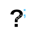 ○ △ □たちのシンプルスタンプ（個別スタンプ：25）