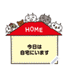 お疲れクマちゃん メッセージスタンプ（個別スタンプ：10）