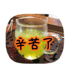 Expressions of spirit photos中国語簡体字（個別スタンプ：4）