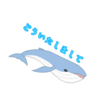 クジラ 日常（個別スタンプ：9）
