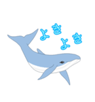 クジラ 日常（個別スタンプ：19）