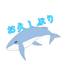 クジラ 日常（個別スタンプ：38）