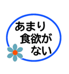 入院中に使いやすい★シニア体調や検査連絡（個別スタンプ：22）