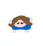 鏡の中のふわりちゃん（個別スタンプ：15）
