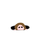 鏡の中のふわりちゃん（個別スタンプ：29）