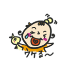 hiyocoさんとぷくぷくさん（個別スタンプ：3）