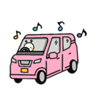 車に乗ってお出かけ☆*。゜（個別スタンプ：17）