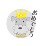 シュナウザーロワくん 5（個別スタンプ：24）