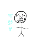 謎のゴリラ。3（個別スタンプ：6）