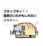 かわいい猫たちのメッセージスタンプVol1（個別スタンプ：16）