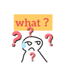 英語スタンプa5（個別スタンプ：3）
