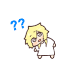 黄色くてっちっちゃい女（個別スタンプ：2）