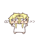 黄色くてっちっちゃい女（個別スタンプ：6）