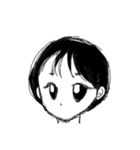 イヤという勇気を持ちましょう！ ©amqic（個別スタンプ：1）