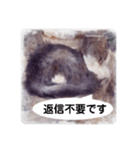 美容院予約にも！のんちゃんスタンプ（個別スタンプ：24）