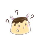 うさちゃんプリン（個別スタンプ：8）
