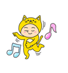 猫になりたい でもなりたくない（個別スタンプ：16）