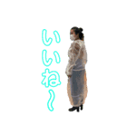 mihoさんのスタンプ。（個別スタンプ：3）