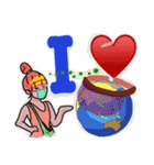 40愛（個別スタンプ：11）