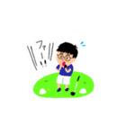 どっかのゴルファーたち（個別スタンプ：2）