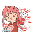 ウサギのうさ子の一言スタンプ（個別スタンプ：16）