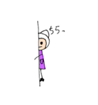 ホワプル（個別スタンプ：4）
