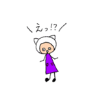 ホワプル（個別スタンプ：7）