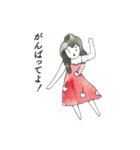 つむ姫 by Makiko Tanaka（個別スタンプ：1）