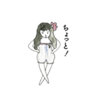 つむ姫 by Makiko Tanaka（個別スタンプ：6）
