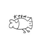 さかなのむにえる（個別スタンプ：5）