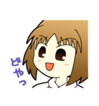 麻雀4コマ ノーテンガール（個別スタンプ：2）