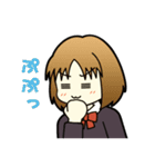 麻雀4コマ ノーテンガール（個別スタンプ：4）