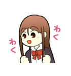 麻雀4コマ ノーテンガール（個別スタンプ：18）