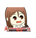 麻雀4コマ ノーテンガール（個別スタンプ：22）