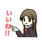 麻雀4コマ ノーテンガール（個別スタンプ：23）