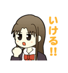 麻雀4コマ ノーテンガール（個別スタンプ：25）